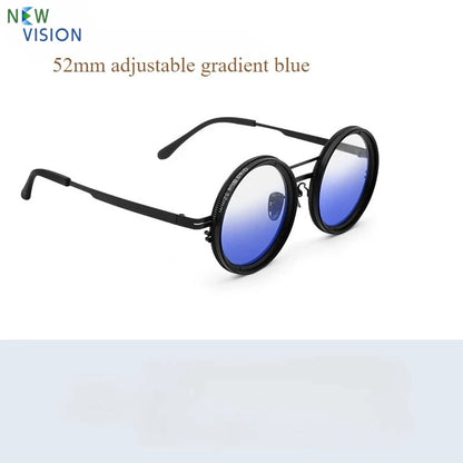 ND9 adjustable dimming sunglasses men women handmade innovative outdoor fishing UV400 polarized sun glasses support myopia lens