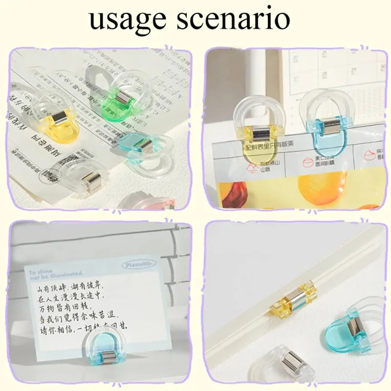 8Pcs Invisible Leg Shortening Clip,non-slip Pants Edge Clip,used For Anti-drag Pants Hem Fixing,Multifunctional Page Holder Clip