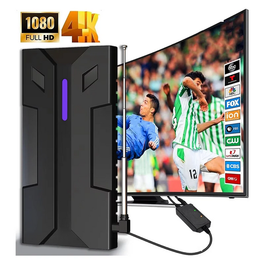 DVBT2 TV Antenna Outdoor Strong Signal HDTV HD 4K Full TV Signal Amplifier Powerful Digital Antenna For High Range TVABGI