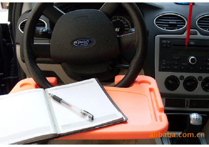 Car steering wheel table board, in car dining table, steering wheel card table, car laptop holder, tablet computer table board