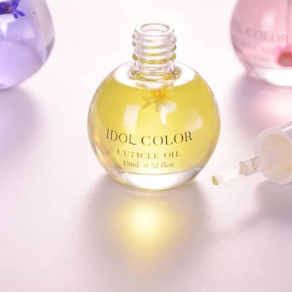 15ml/Bottle Nail Nutrition Oil Moisturizing Dried Nutrient Nail Cuticle Oil 9-Flowers Manicure Care Repair Damaged Liquid Oil #*