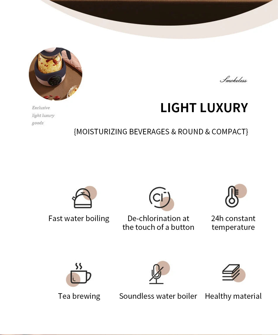 Baby constant temperature hot water kettle,household milk boiling machine,boiling water,keeping warm,and soaking milk powder