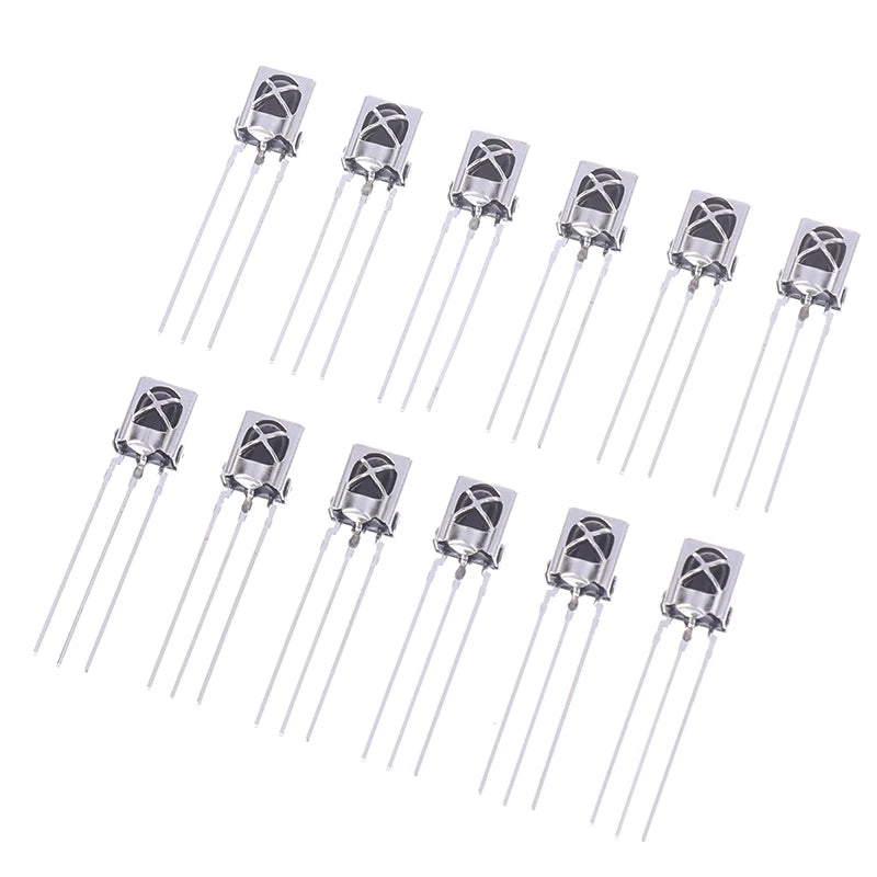 10Pcs Universal IR Infrared Receiver Sensor Module For VS1838B LF1738 Inductive Infrared Remote Receiver Tube Receiving Head