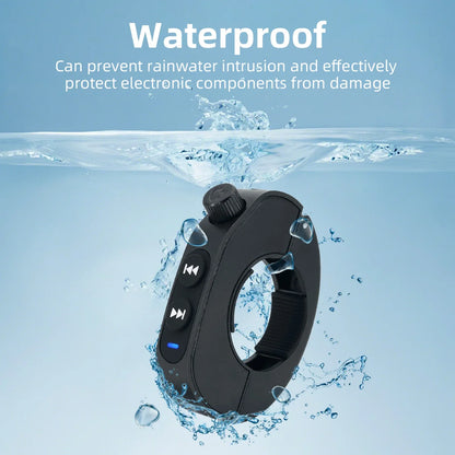 Bluetooth-compatible Wireless Smart Remote Wheels Switch Motorcycle Handlebar Media Controller Phone Remote For Cars Motorbikes