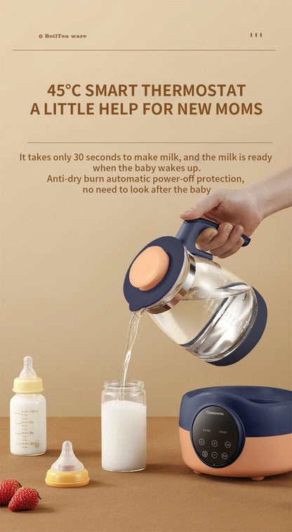 Baby constant temperature hot water kettle,household milk boiling machine,boiling water,keeping warm,and soaking milk powder