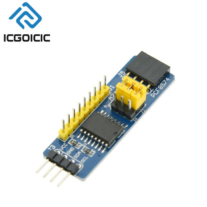 1-50PCS PCF8574 I2C 8-Channel GPIO Expander Module – 8-Bit I/O Extender for Arduino ESP32