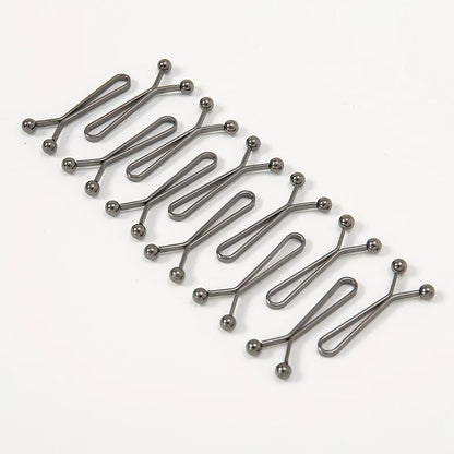 12pcs Jeans Skirts Detachable Buckle Adjustable Sleeve Clip For Pants Waist Tightening Sleeve Reduction Clip For Clothing Decor
