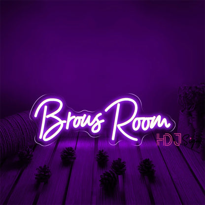 Nails Room Neon Lights Sign Beauty Room Decoration Makeup Neon Led Sign Lashes Room Hair Brows Tattoo Open Outdoor Neon Lamp