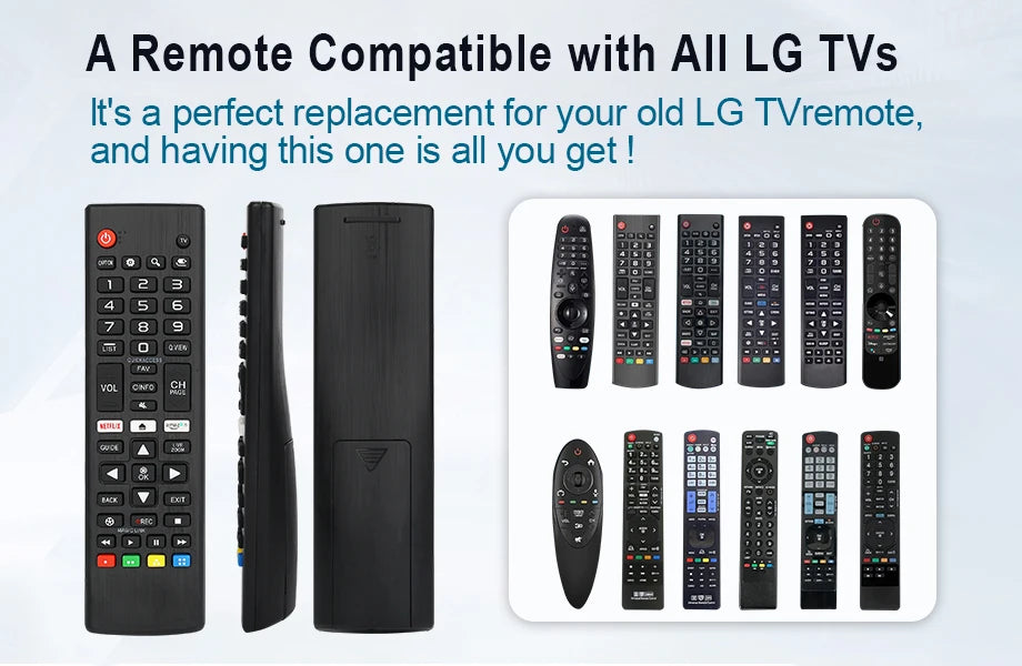 Universal 替换 Remote Control for All L-G Oled 3D Thinq Lcd, Led, Oled Smart Tvs for Akb 75095307   Akb 75375604   Akb 74915313