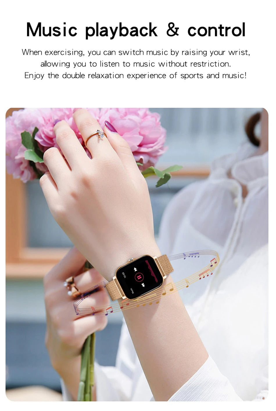 2026 Smartwatch Android Phone 1.44''Inch HD Screen Bluetooth Call Blood Oxygen/Pressure Monitoring Smart Watch Women Men Gift