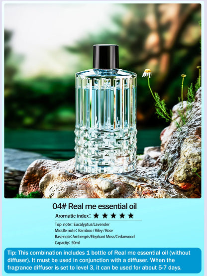 Multifunctional rechargeable portable essential oil diffuser Multiple aroma aromatherapy essential oils can be used in home cars