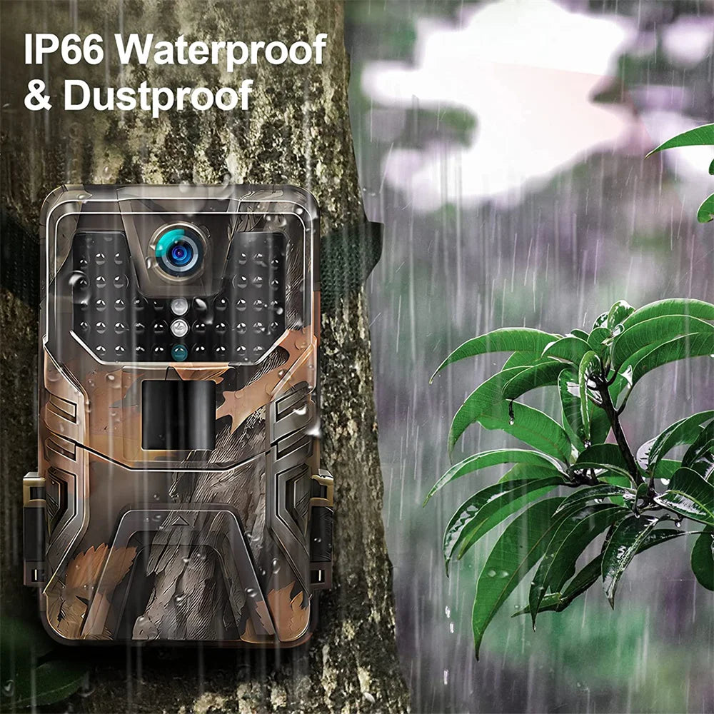Outdoor WIFI APP 4K/2.7K 36MP/24MP Trail Camera Wildlife Infrared Night Vision Motion Activated IP65 Trap Game Cam Waterproof