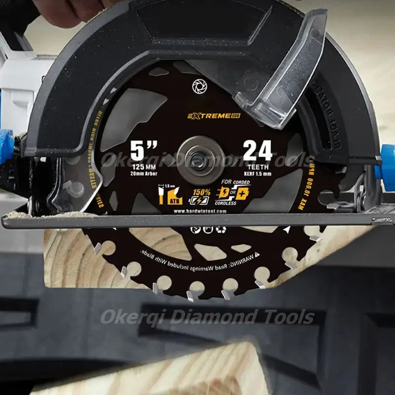 4/5/5.5/6/6.5/7.25 Inch Energy Saving Lithium Saw Blades Energy Efficient Lithium Wood Cutting Circular Saw Blade Woodworking