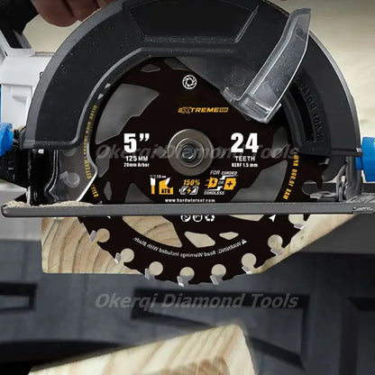 4/5/5.5/6/6.5/7.25 Inch Energy Saving Lithium Saw Blades Energy Efficient Lithium Wood Cutting Circular Saw Blade Woodworking
