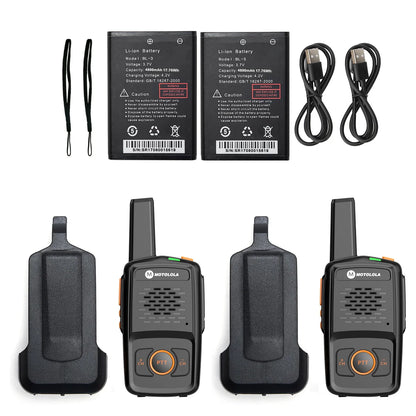 Mini Walkie Talkie Motolola 16 Channels Professional MT-N1 UHF 400-470MHZ Match Baofeng Two Way Radio