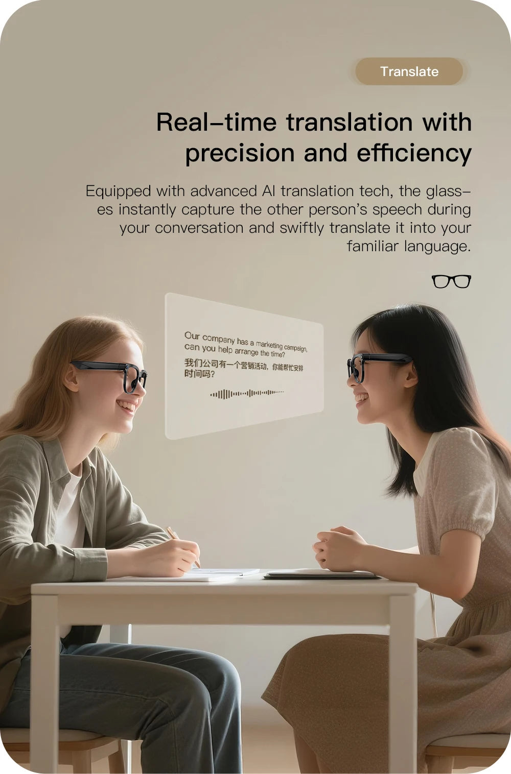 PEJE 2026New 800W Pixel Camera Smart Glasses Men Video Recording AI Photo Recognition Bluetooth Call Voice Translation Sunglasse