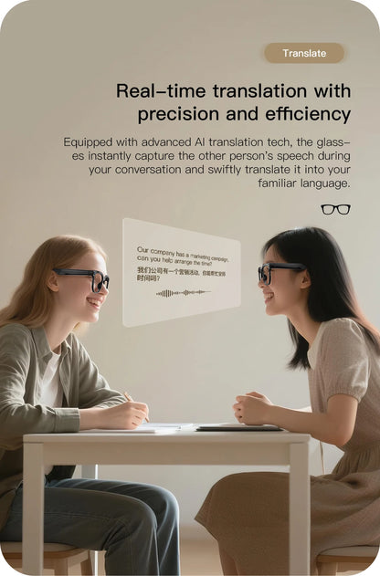 PEJE 2026New 800W Pixel Camera Smart Glasses Men Video Recording AI Photo Recognition Bluetooth Call Voice Translation Sunglasse