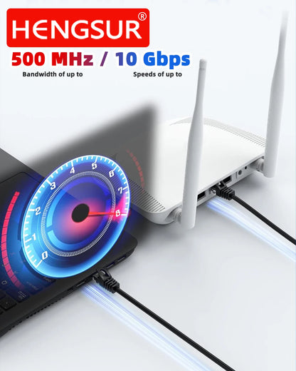 50M 30M 20M Ethernet Cable Cat6 Network Cable Patch Lan Cable 26AWG RJ45 for PS 5 Router PC Computer Internet Outdoor Cable CAT6