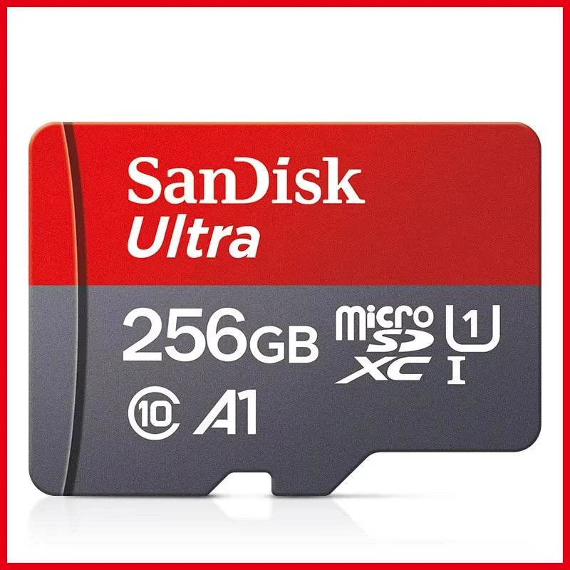 Sandisk 512GB 256GB Memory Card 128GB 64GB 32GB TF Micro SD Class A1-10 UHS-1 Flash Memory Microsd