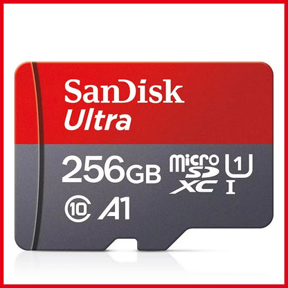 Sandisk 512GB 256GB Memory Card 128GB 64GB 32GB TF Micro SD Class A1-10 UHS-1 Flash Memory Microsd