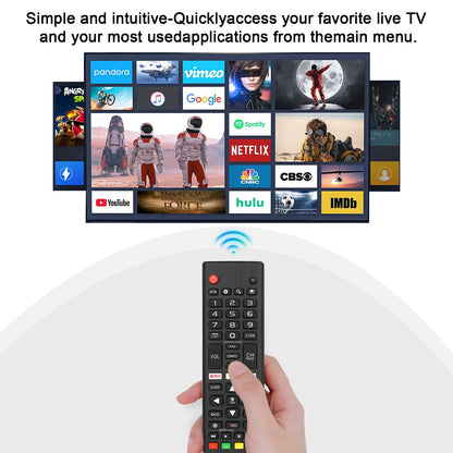 Universal 替换 Remote Control for All L-G Oled 3D Thinq Lcd, Led, Oled Smart Tvs for Akb 75095307   Akb 75375604   Akb 74915313