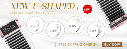 Befer Natural False Eyelashes 0.07/0.10 Thickness Super Soft Eyelash 8-15mm Lashes Extension Supplier High Quality Wholesale