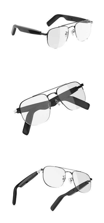 New Styles Fashion SG-15 Pro Smart Glasses Anti Blue Light Audio Glasses Portable Music Stereo For Sports Riding Sunglasses
