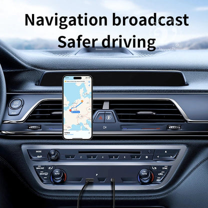 New Upgrad Bluetooth Car AUX Adapter USB To 3.5mm Stereo Hifi Music Wireless Audio Receiver Dongle Handsfree For Car BT Transmit