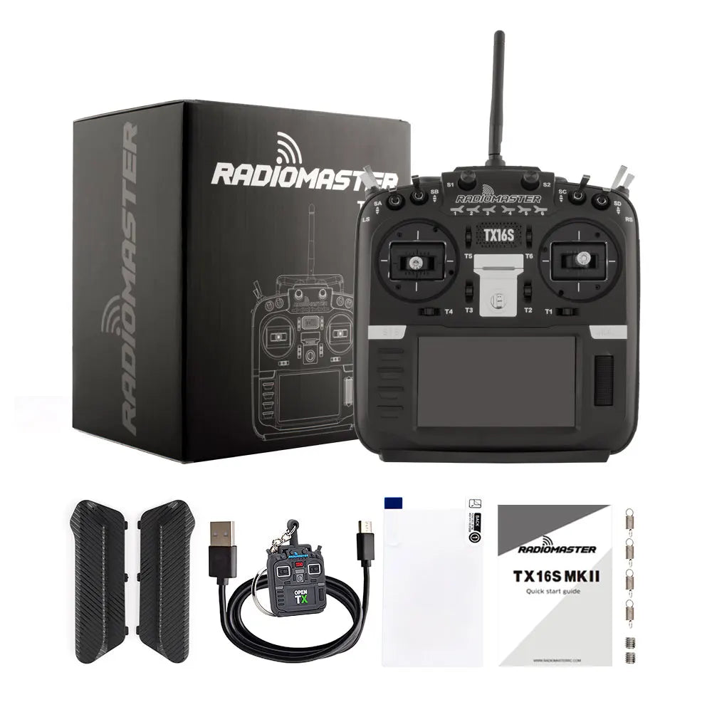 RadioMaster TX16S MKII V4.0 16CH 2.4G Hall Gimbals ELRS 4in1 Transmitter Remote Control 2025
