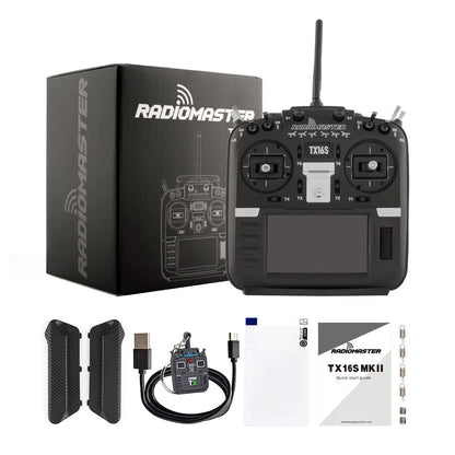 RadioMaster TX16S MKII V4.0 16CH 2.4G Hall Gimbals ELRS 4in1 Transmitter Remote Control 2025