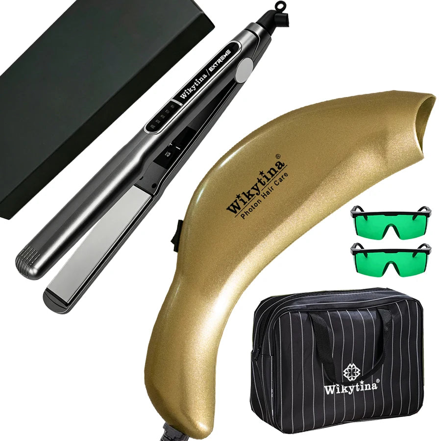 Tri-Chroma Photon Hair Therapy Device Professional LLLT Laser Hair Growth Anti Hair Loss Treatment Thinning Scalp Stress Relief