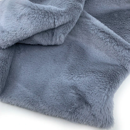 1Pcs 50/80/160cm Faux Rabbit Fur Fabric 100% Polyester 10mm Pile Super Soft Plush Fabric For Handmade Stuffed Toys Sewing Fabric