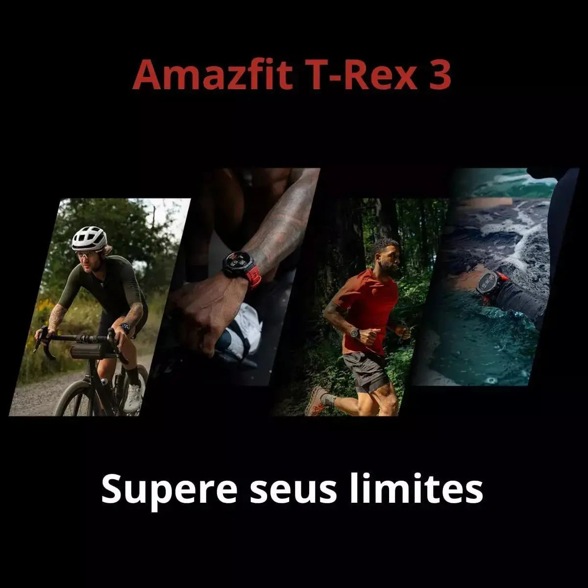 Amazfit T-Rex 3 Rugged/Military 48mm Smart Watch, GPS (with Privacy), Offline Maps, Long Battery Life, 328 Feet Re