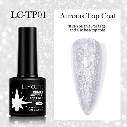 LILYCUTE Ancora Red Autumn Winter Gel Nail Polish Semi Permanent Soak Off UV LED Gel Varnish Manicure Nail Supplies