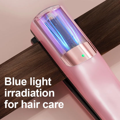 Electric hair clipper, dual-use for care and styling, portable dual function design, easy to handle split hair ends. Ideal beaut