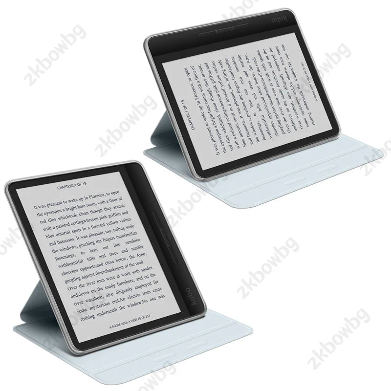 Magnetic Detachable for KOBO Libra Colour/Libra 2 N428 N418 7'' Ebook Case 360° Rotatable 2-in-1 Acrylic PU Leather Stand Cover