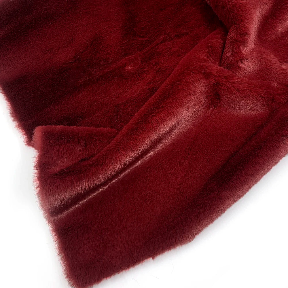 1Pcs 50/80/160cm Faux Rabbit Fur Fabric 100% Polyester 10mm Pile Super Soft Plush Fabric For Handmade Stuffed Toys Sewing Fabric