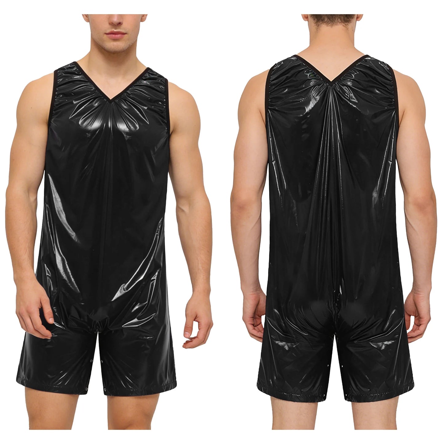 Men Women Waterproof Bodysuit Washable Leak-proof Diaper Cover Swimwear Clubwear Elderly Alzheimer Bedridden Adaptive Clothing