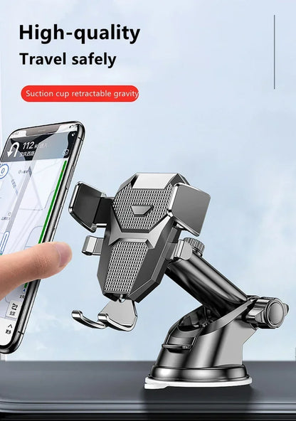 Universal Suction Cup Car Phone Holder Mount Stand for iPhone Samsung Xiaomi Huawei - Mobile Phone Sucker Support Bracket