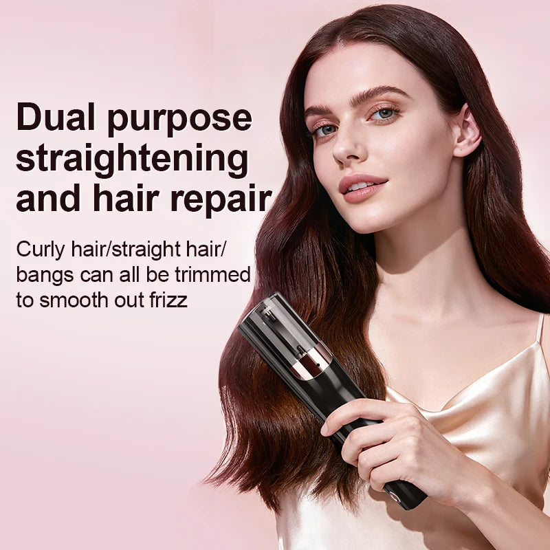 USB rechargeable split hair clipper, hair cutting tool for damaged split hair, split hair clipper, hair clipper, split hair clip