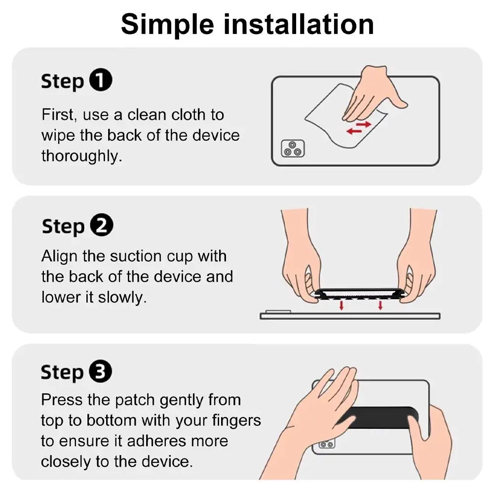 1pc Handed Tablet & Phone Grip with Arm Strap - Non-Slip Wrist Strap, Compatible with for iphone, for iPad, for Android Devices