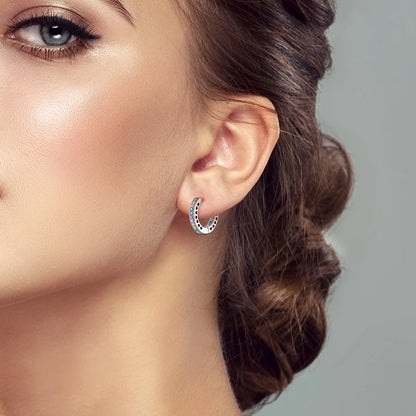 Hot Sale 925 Sterling Silver Spring Zircon Sunflower Stud Earrings For Women 2023 Trending Fashion Jewelry mother's day gift