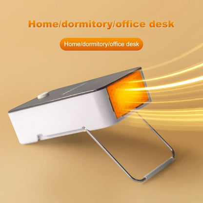 Portable Electric Heater Desktop Hand Warmer Space Warm Air Blower Mini Fan Heater For Dormitory Home Heaters Winter Heating Fan