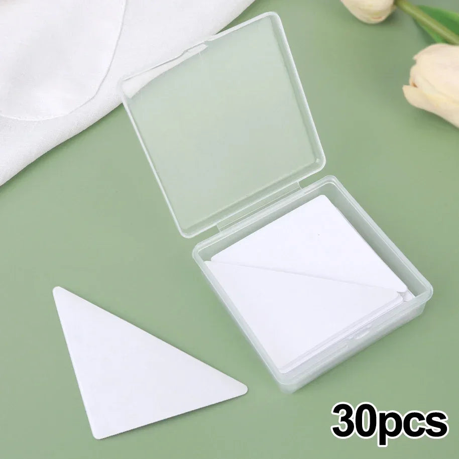 Shirt Polo Shirt Collar Paste Collar Shape Paste Triangle Collar Brace Without Curling Fixed Paste Collar Shape Paste