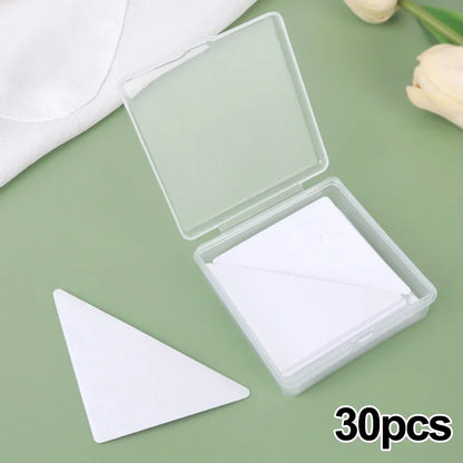 Shirt Polo Shirt Collar Paste Collar Shape Paste Triangle Collar Brace Without Curling Fixed Paste Collar Shape Paste