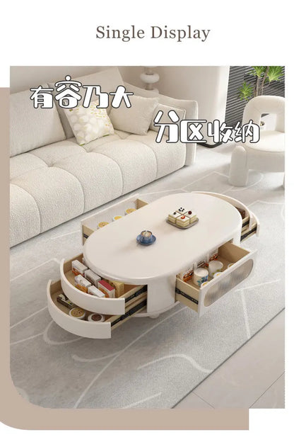 Simple Small Tv Stand Light Color High Gloss Entertainment Tv Stand Floor Movable Mobili Soggiorno Moderni Home Furniture
