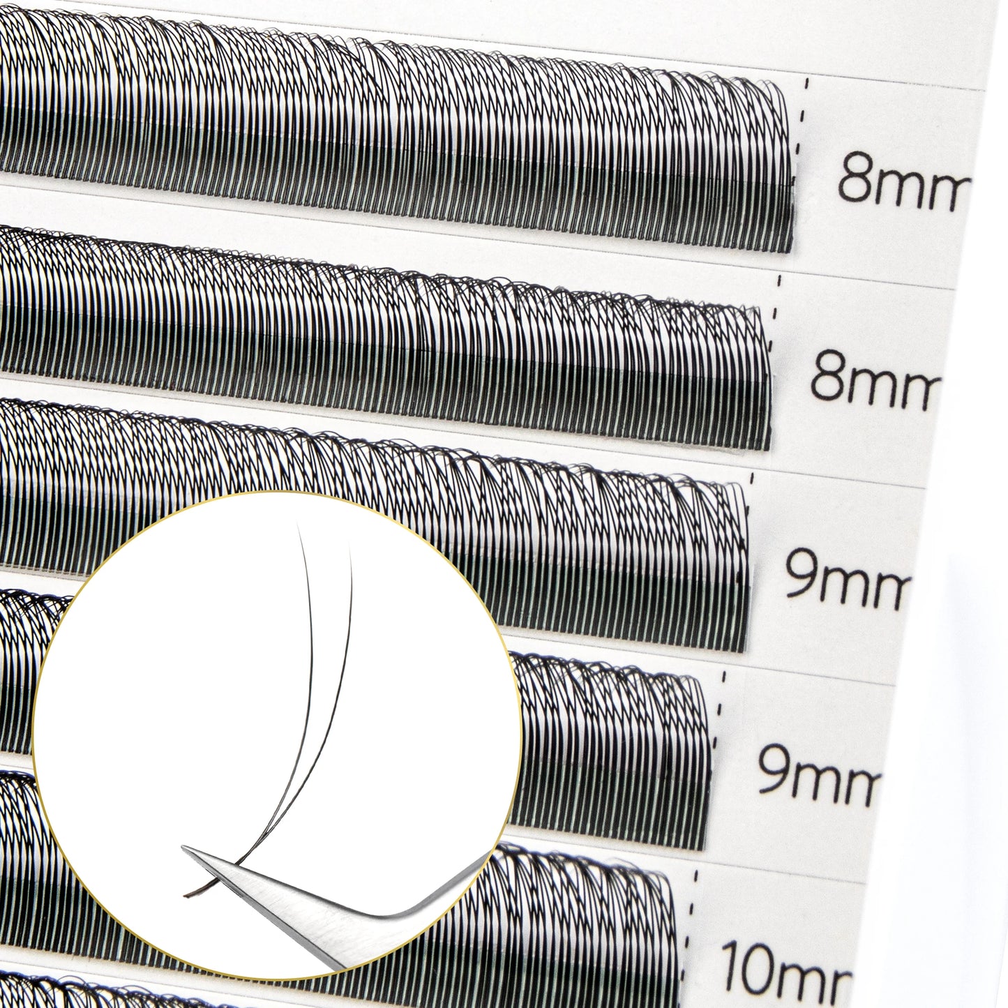 Befer Natural False Eyelashes 0.07/0.10 Thickness Super Soft Eyelash 8-15mm Lashes Extension Supplier High Quality Wholesale