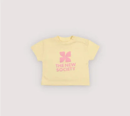 Children's SS26 Summer T-shirt and Shorts, Cute Printed T-shirt and Pants Set for Boys and Girls