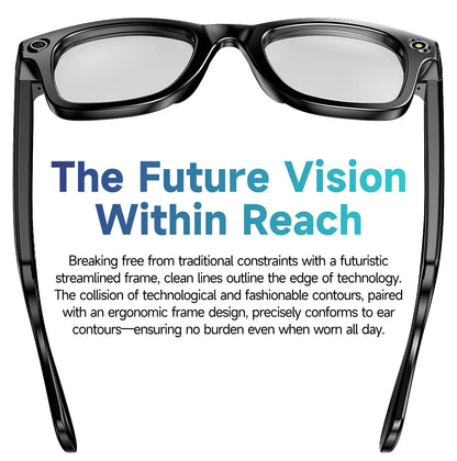 New Upgrade Smart glasses With Camera Video Recording AI Photo Recognition Bluetooth Call Translation Voice Sunglasses Men Women