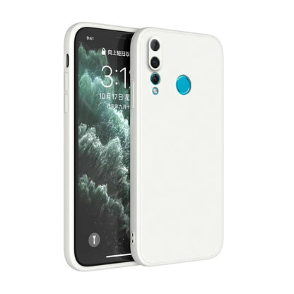 Square Liquid Silicone Phone Case for Huawei Y6P Y7P 2020 P40 lite E Y6 Y6S Y7 Y9 Prime 2019 P smart Z P30 Lite Back Cover Case